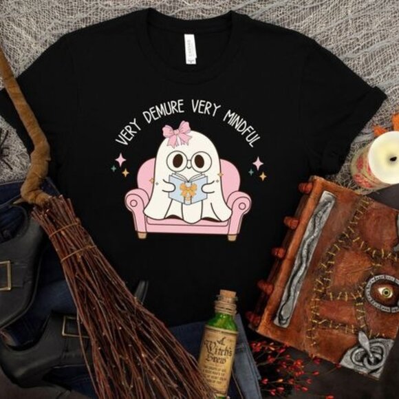 Unbranded Other - We Wear Ghost Shirt, Halloween Tee, Pink Ribbon Shirt
